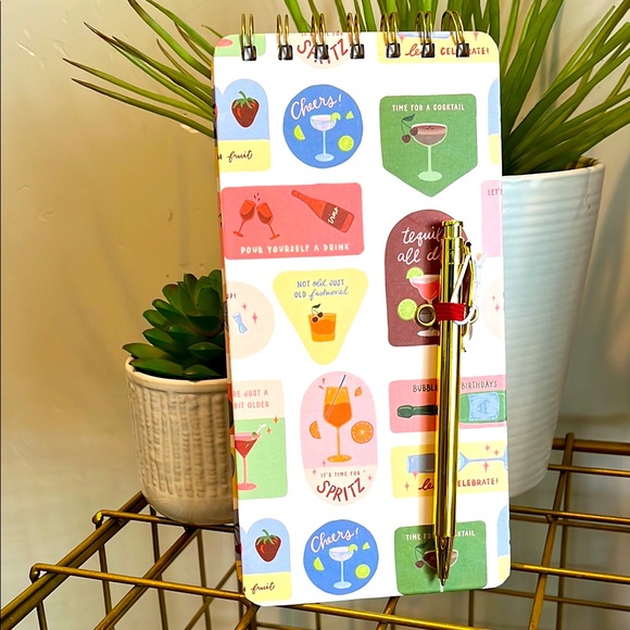 Fringe Studio | Party Supplies | Colorful Cocktailthemed Notepad With ...